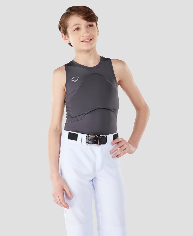EvoShield قمصان واقية من الصدر بدون أكمام للأولاد - Image 1